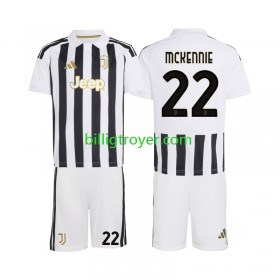 Billige Fotballdrakter Juventus Weston McKennie 22 Barn Hjemmedraktsett 2026/27 Kortermet